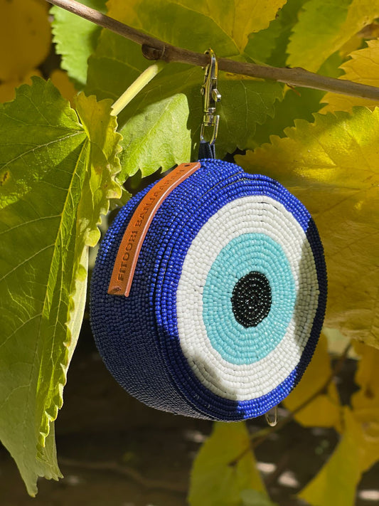 Ward Off Negativity with Elegance: The Empowering Evil Eye Coin Purse