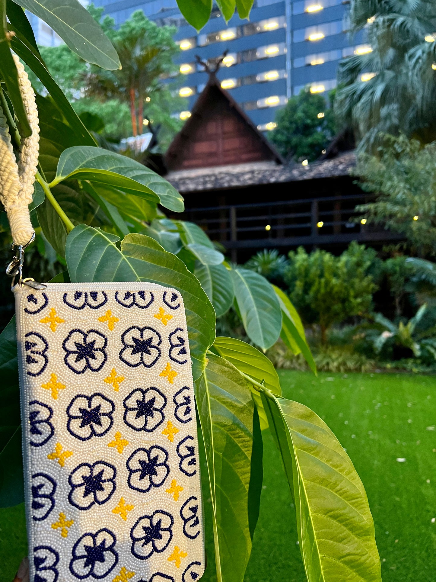 Fitoori Banjaaran's Hand Embroidered Goan Tile Wallet