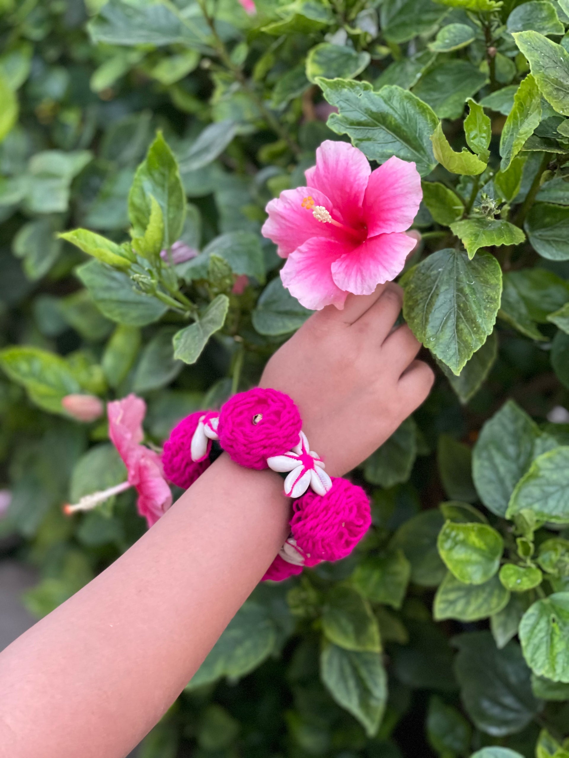 Fitoori Banjaaran's Crocheted Floral Rings