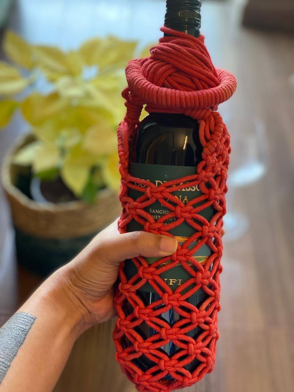 Fitoori Banjaaran's Macrame Bottle Holders